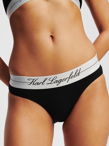 Culotte 'HOTEL' Karl Lagerfeld en noir