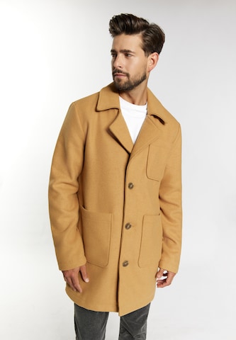 DreiMaster Vintage Between-seasons coat in Beige: front