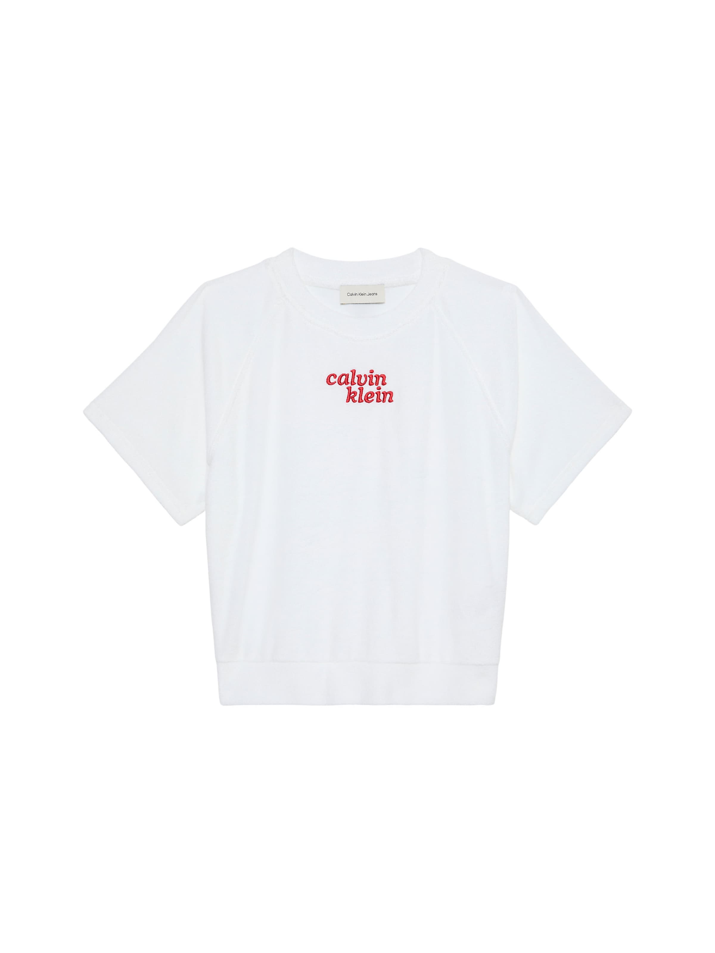 Haut Calvin Klein Jeans en blanc : devant