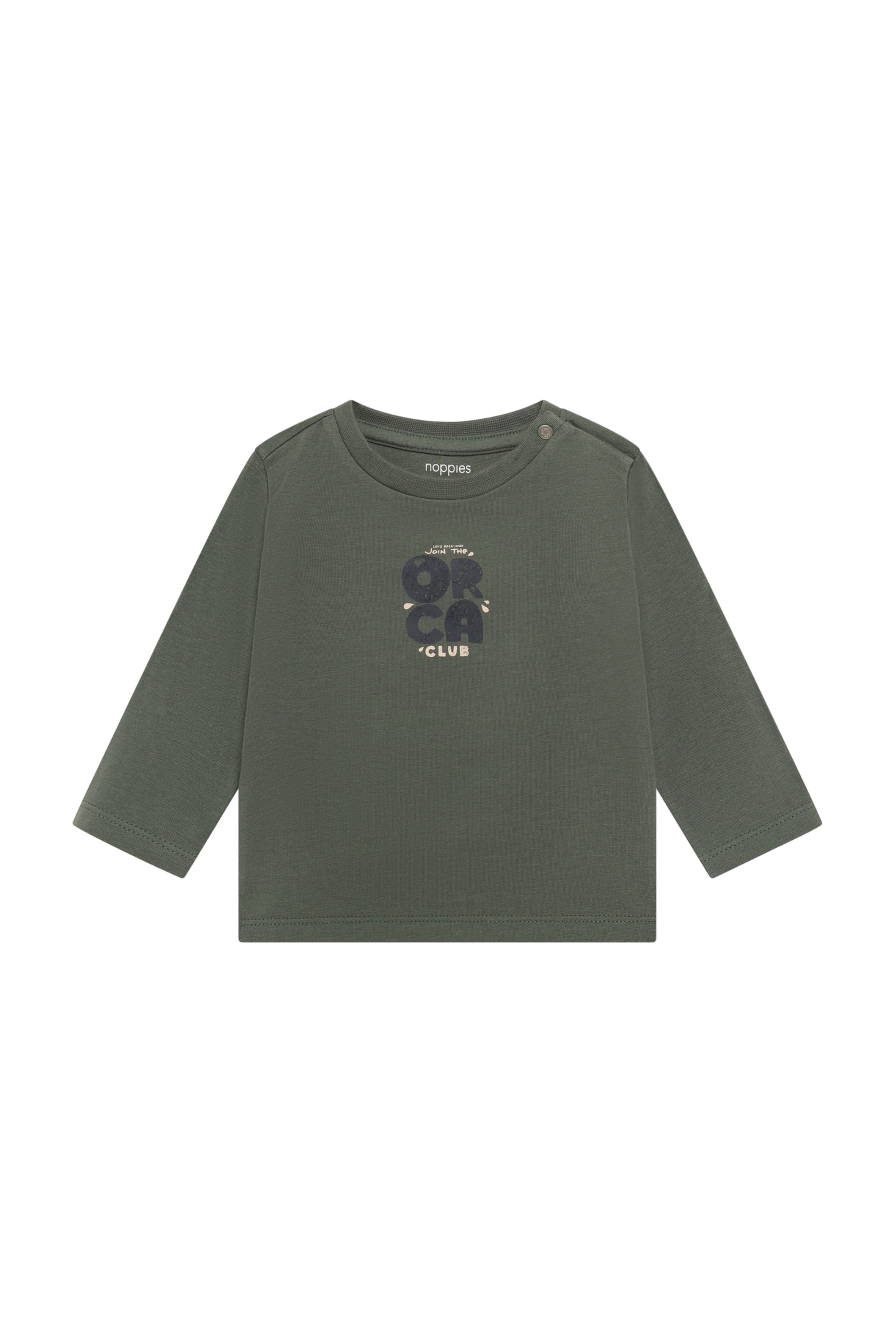Noppies Shirt in Groen: voorkant