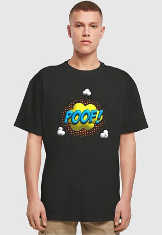 T-Shirt 'Poof' Merchcode en noir : devant