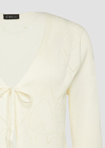 s.Oliver BLACK LABEL Gebreid vest in Beige