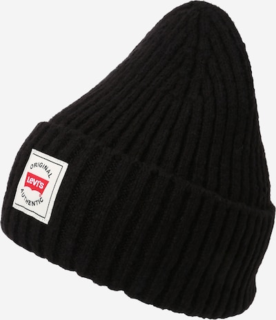 LEVI'S ® Bonnet en noir / blanc, Vue avec produit