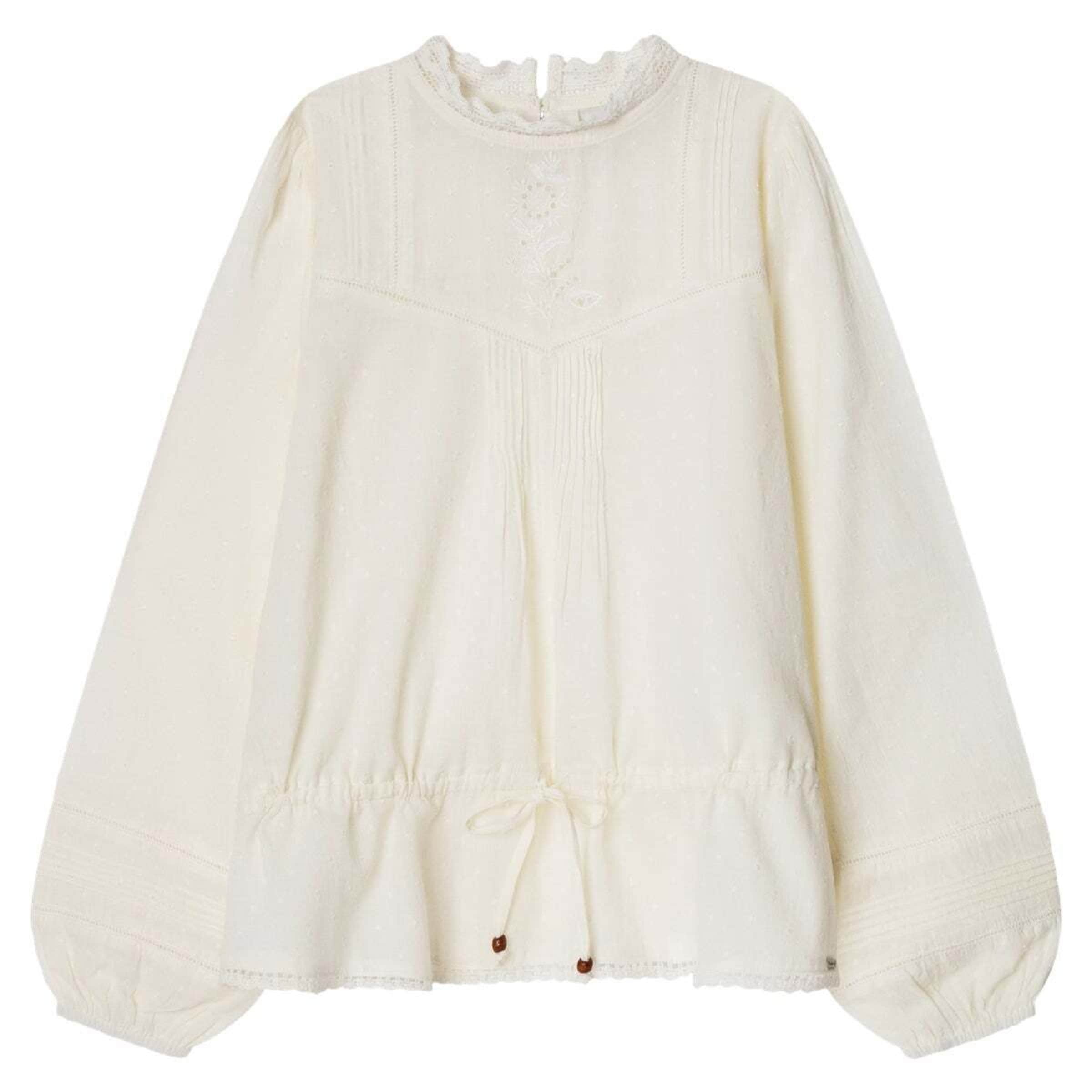 Pepe Jeans Bluse 'Nadia' in Weiß: Vorderseite