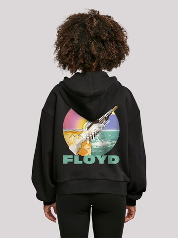 F4NT4STIC Sweatshirt 'Pink Floyd' in Schwarz: Vorderseite