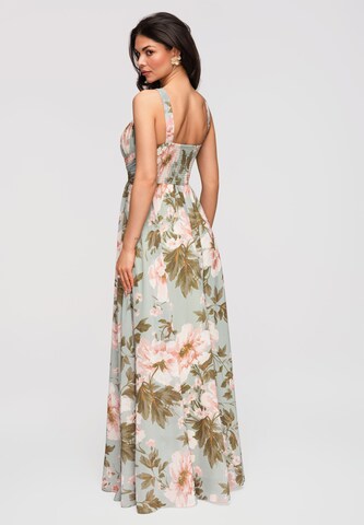 Robe de soirée 'LA-OM-DLR346' Ombre en bleu