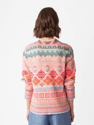 IVKO Strickjanker 'Jacquard' in Orange