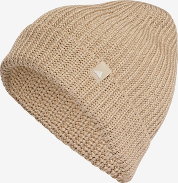 ADIDAS PERFORMANCE - Gorro deportivo en beige: frente