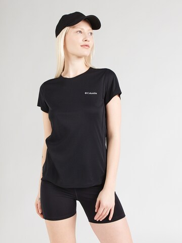 COLUMBIA Funkční tričko 'Zero Rules™ Light' – černá: přední strana
