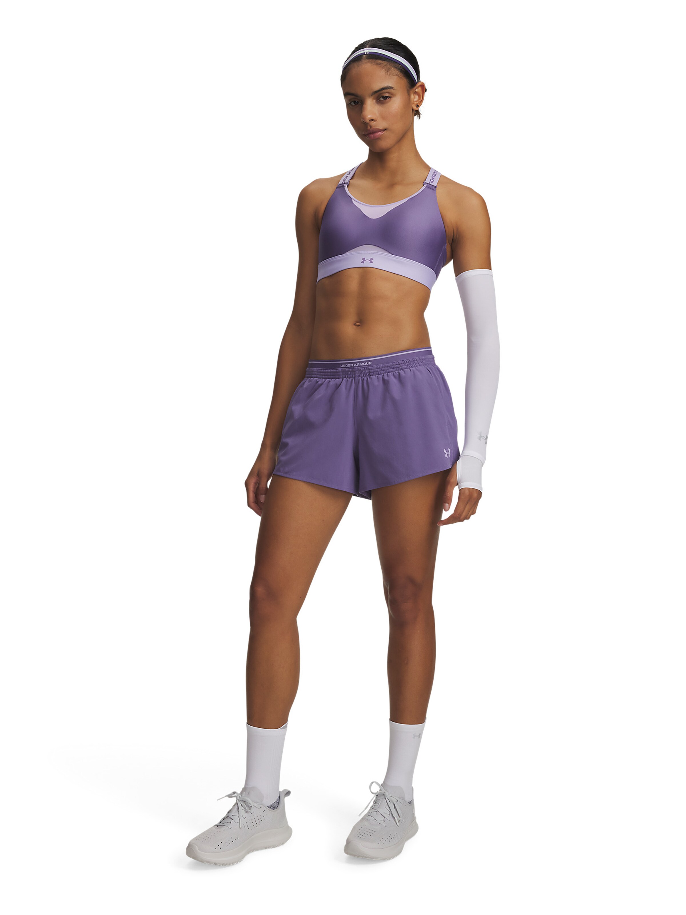 UNDER ARMOUR Regular Sportbroek 'Vanish' in Lila