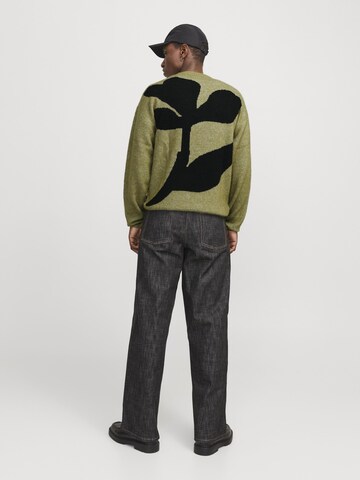JACK & JONES Sweater in Green
