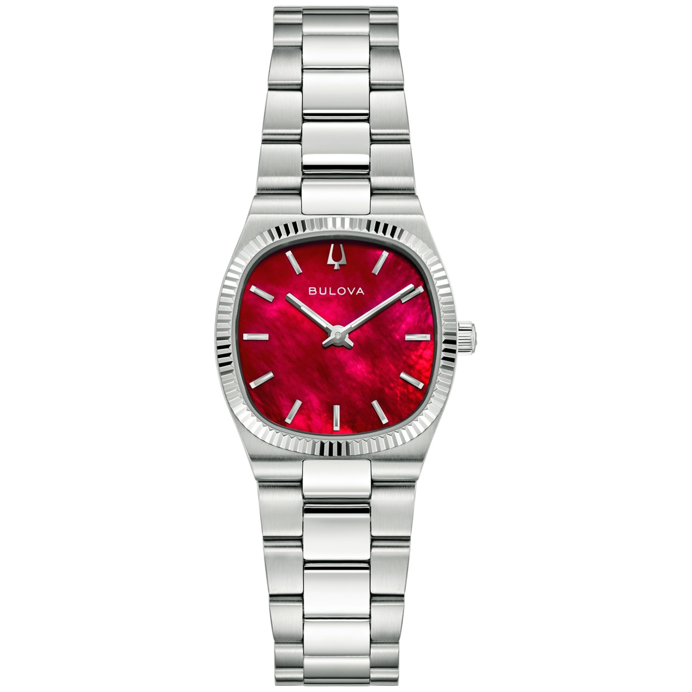 Bulova Uhr in Silber: Vorderseite