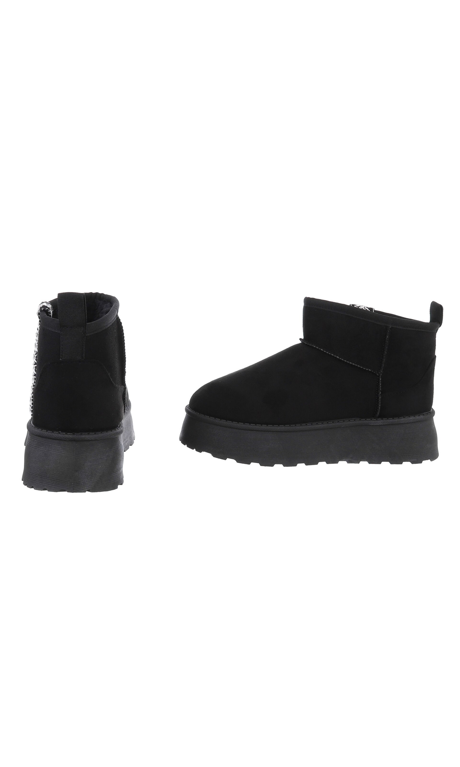 Ital-Design Boots in Schwarz