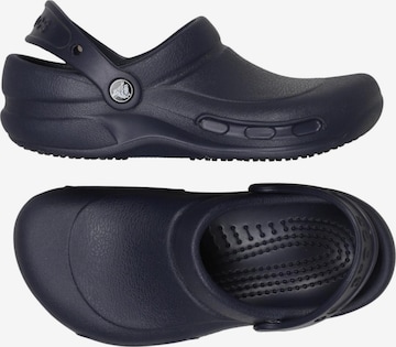 Crocs Sandalen 36,5 in Blau: Vorderseite