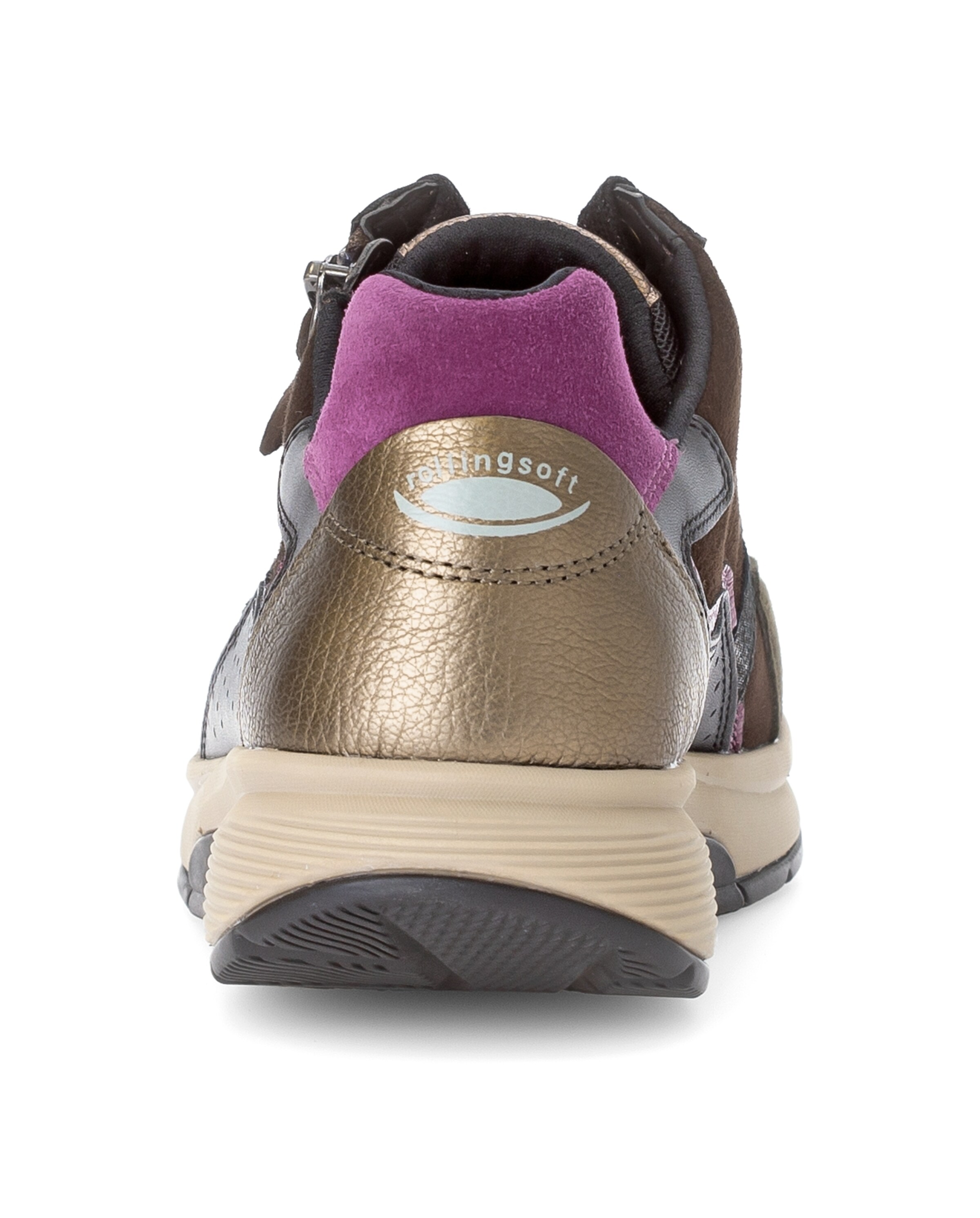 Gabor Rollingsoft Lace-Up Shoes in Brown