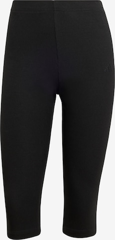 ADIDAS SPORTSWEAR Skinny Sportshorts 'Seasonal Essentials' in Schwarz: Vorderseite