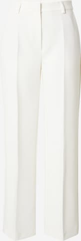 SELECTED FEMME Wide leg Pleated Pants 'SLFLINA-MYLA' in White: front