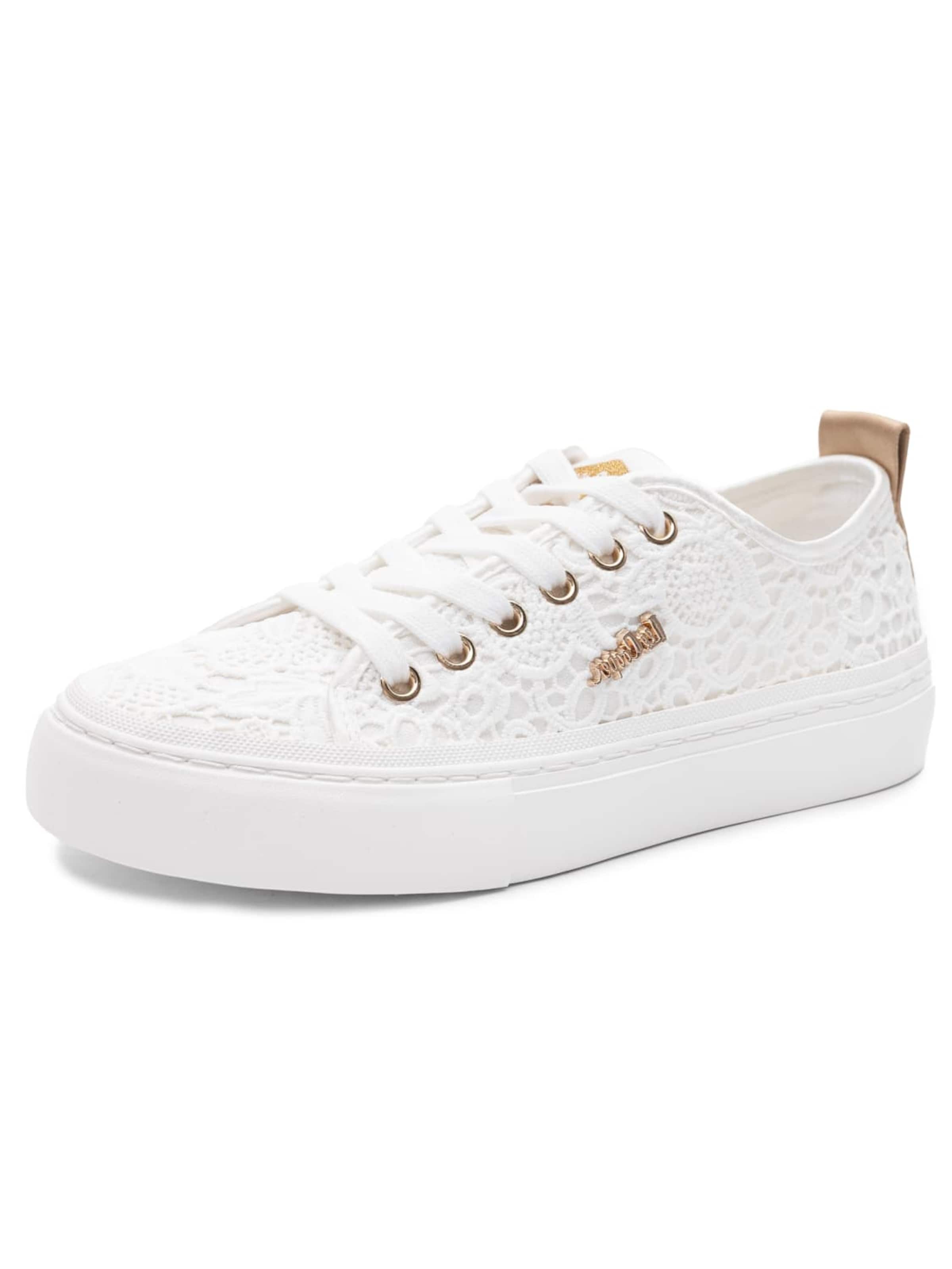 Lee Cooper Platform trainers 'LCW-26-02-4060L' in White: front
