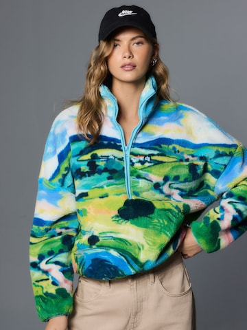 Next Fleece jas in Blauw