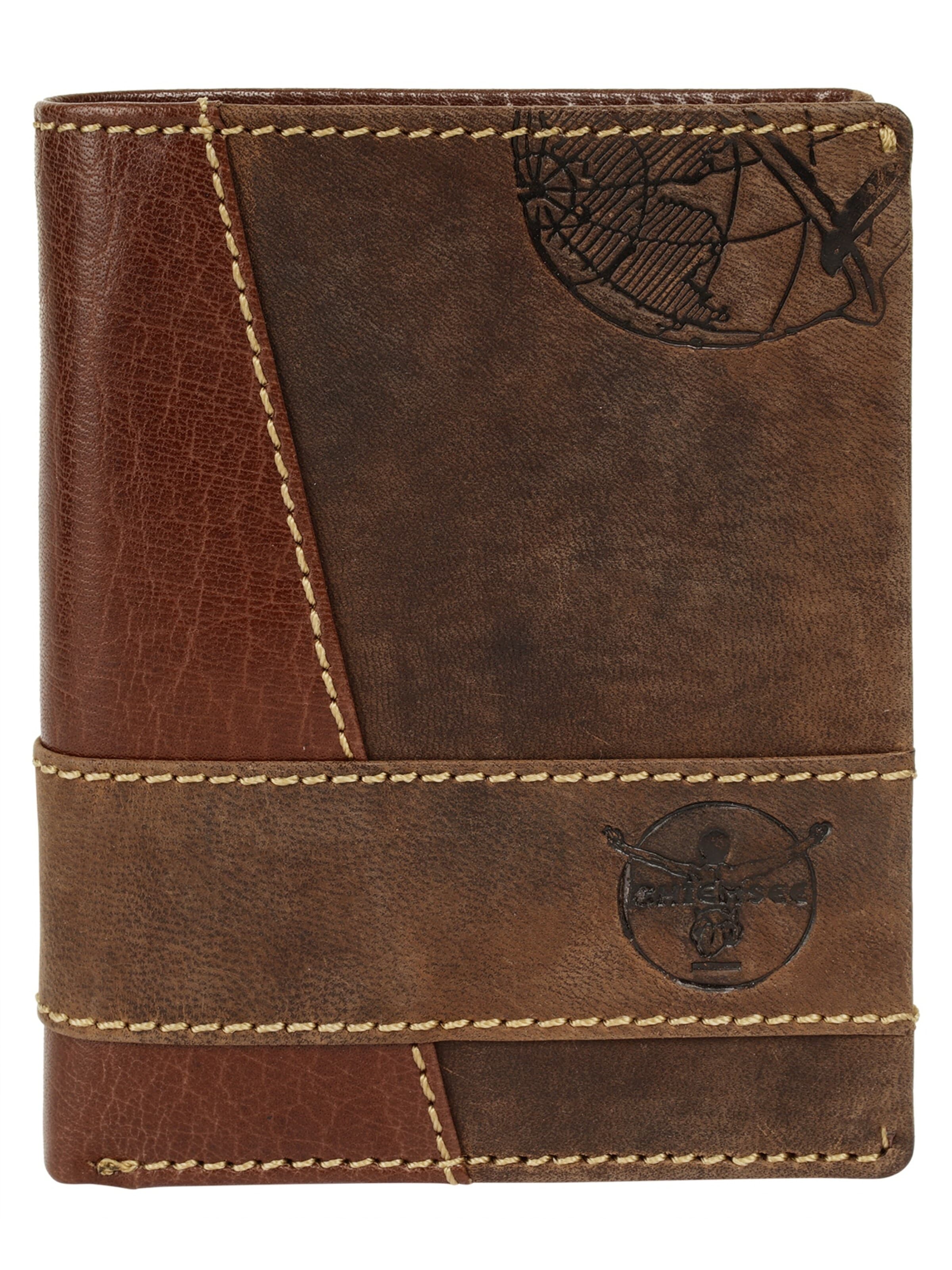 CHIEMSEE Wallet in Brown: front