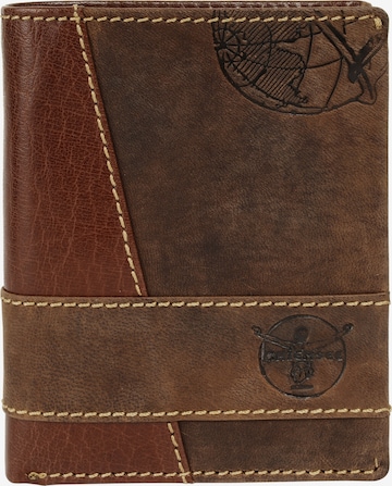 CHIEMSEE Wallet in Brown: front