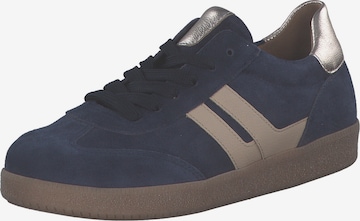 Baskets basses GABOR en bleu : devant