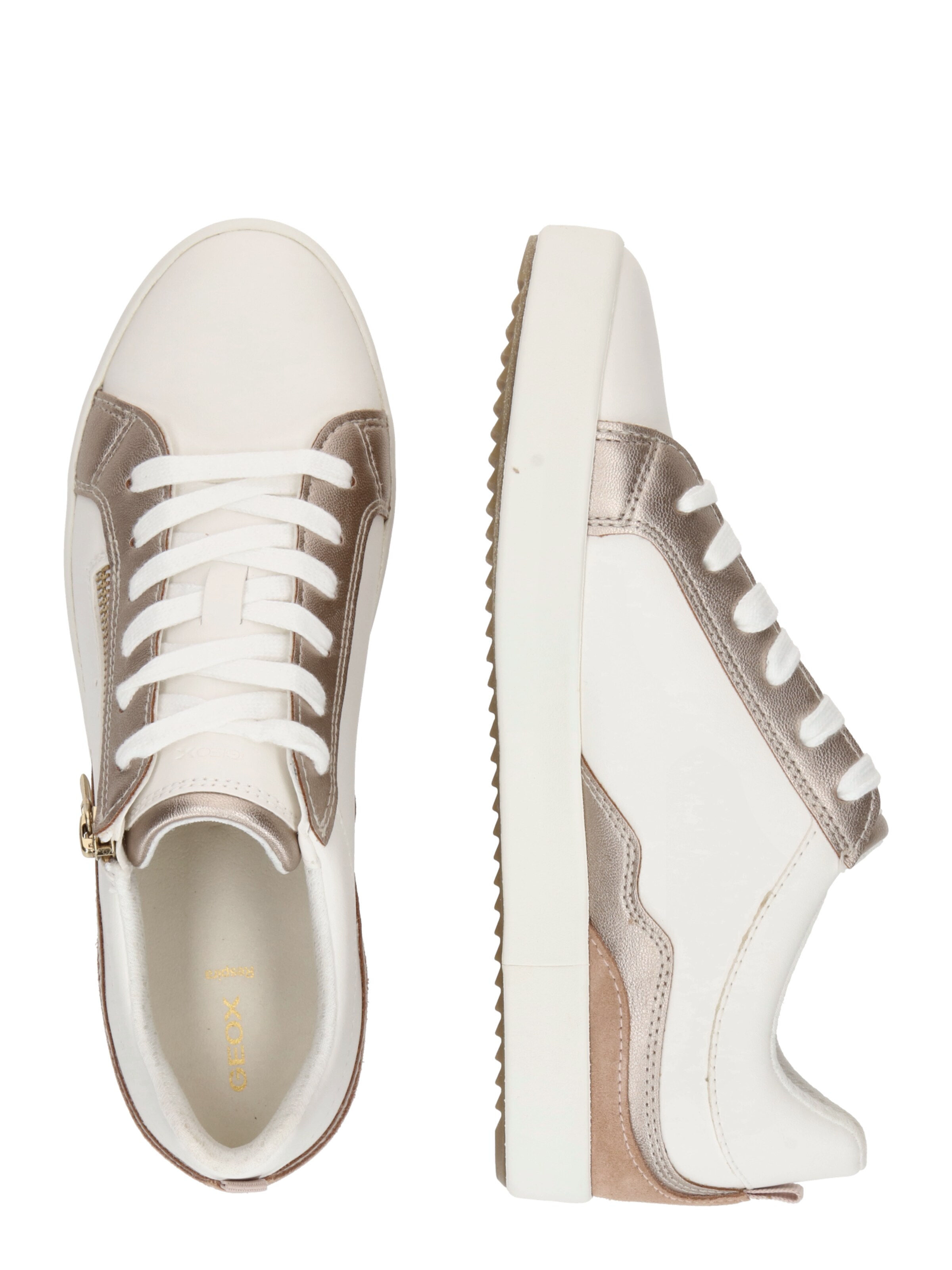 GEOX Σνίκερ χαμηλό 'BLOMIEE' σε λευκό