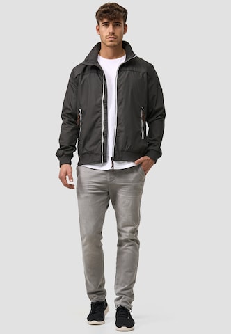 INDICODE JEANS Between-season jacket 'Ivano' in Grey