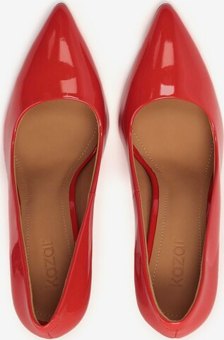 Kazar Pumps in Rood