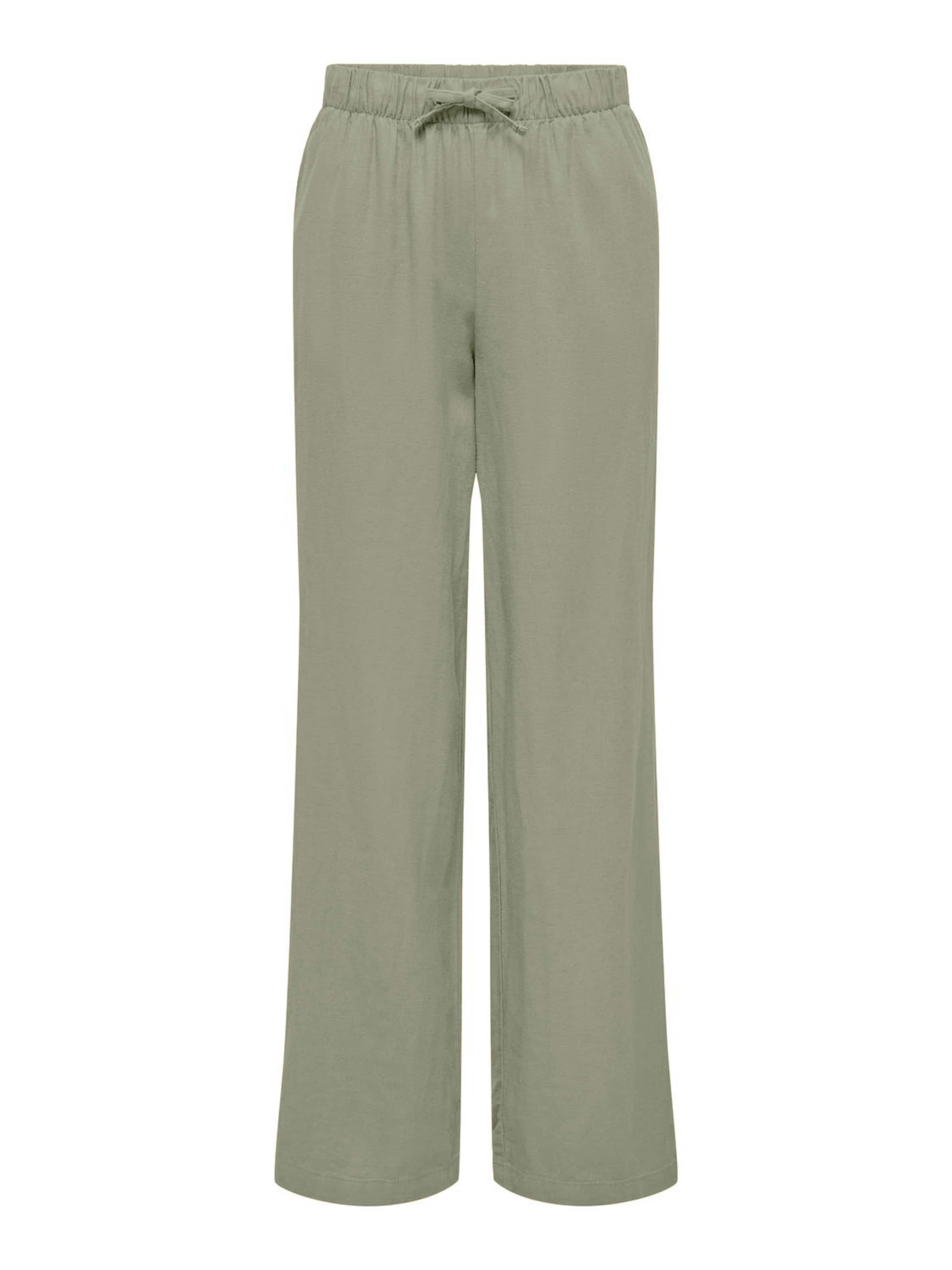 Pantalon 'ONLCaro' ONLY en vert : devant