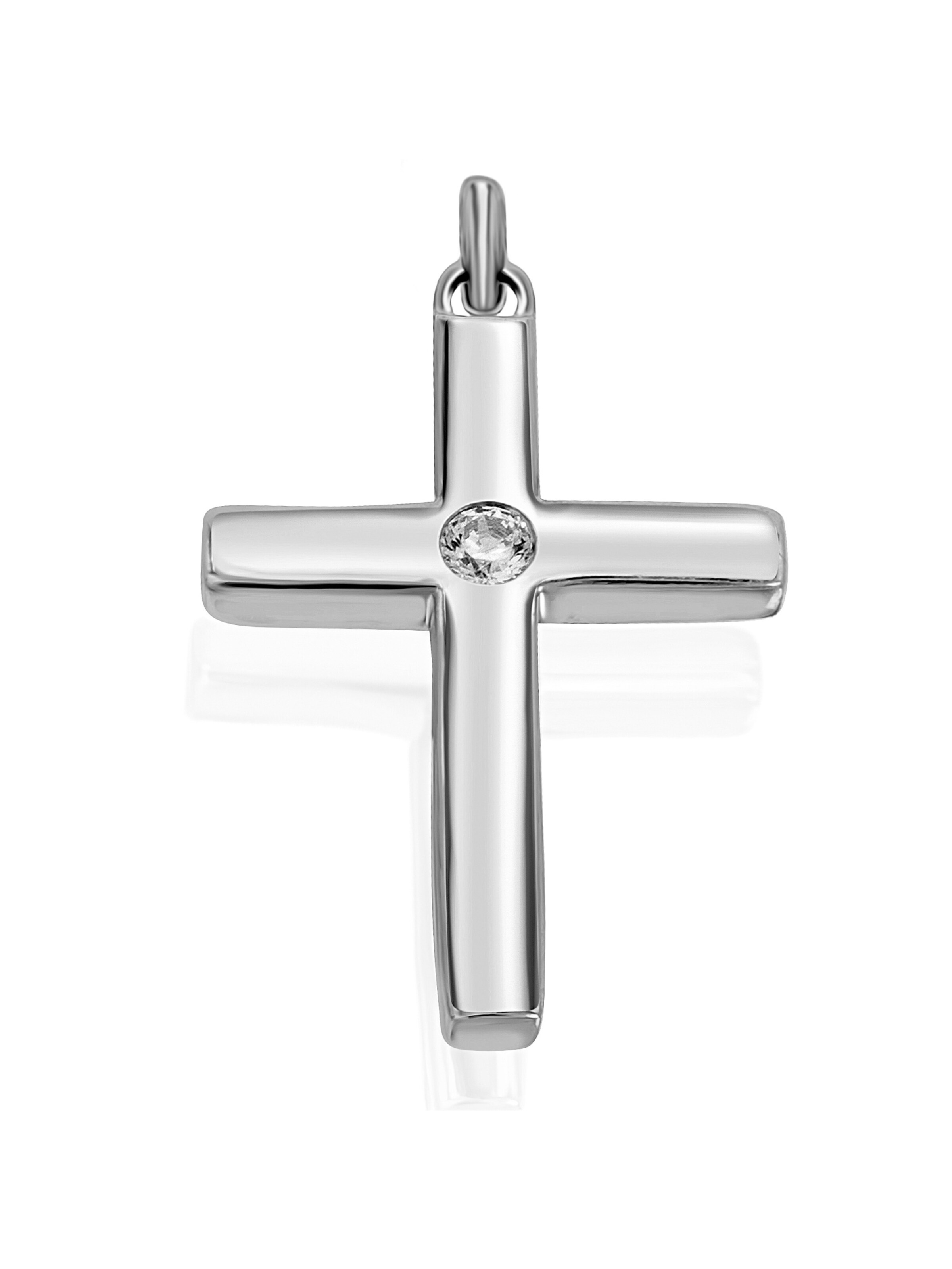 ONE ELEMENT Pendant in Silver: front