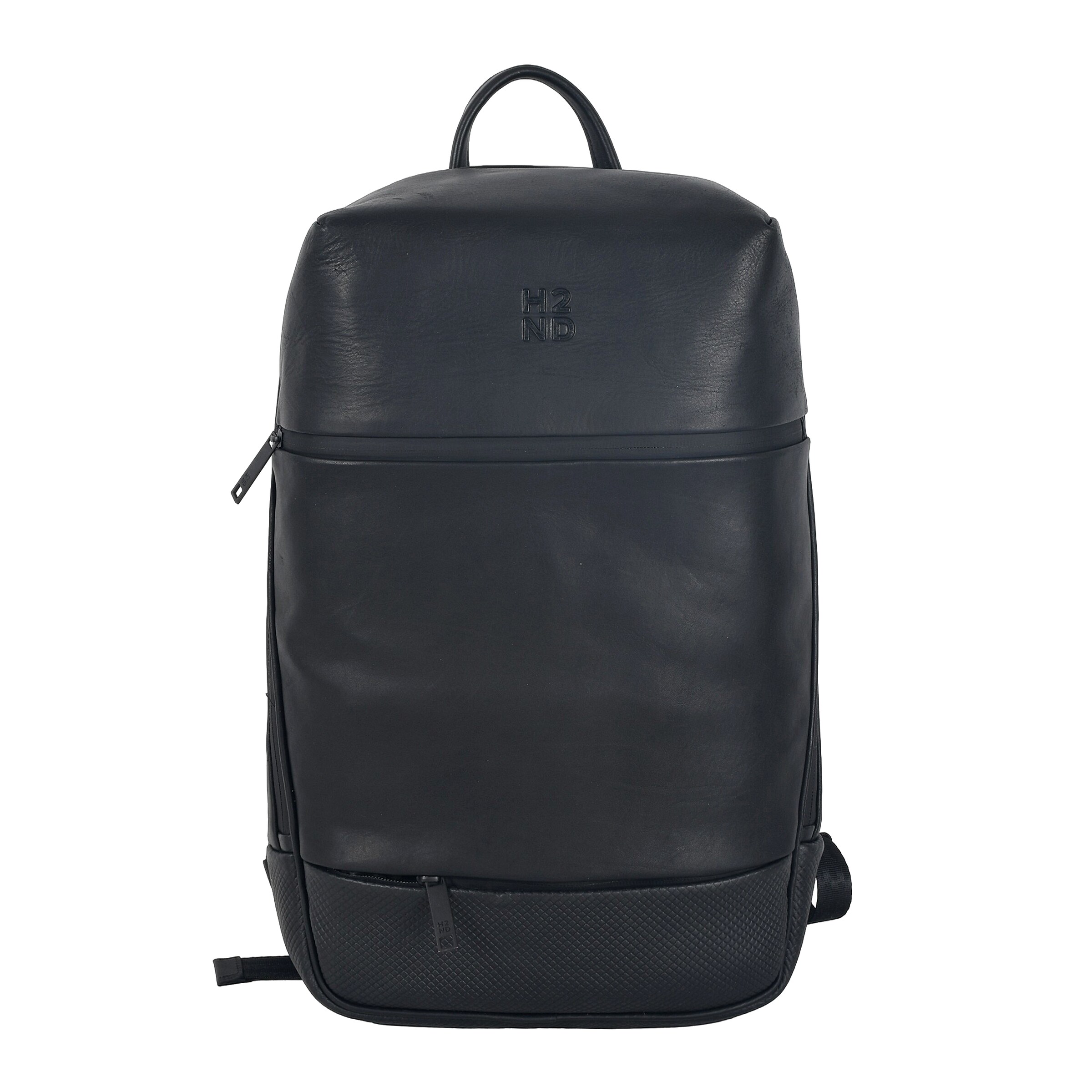 Harbour 2nd Rucksack in Schwarz: Vorderseite