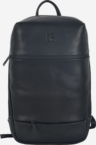 Harbour 2nd Backpack in Black: front