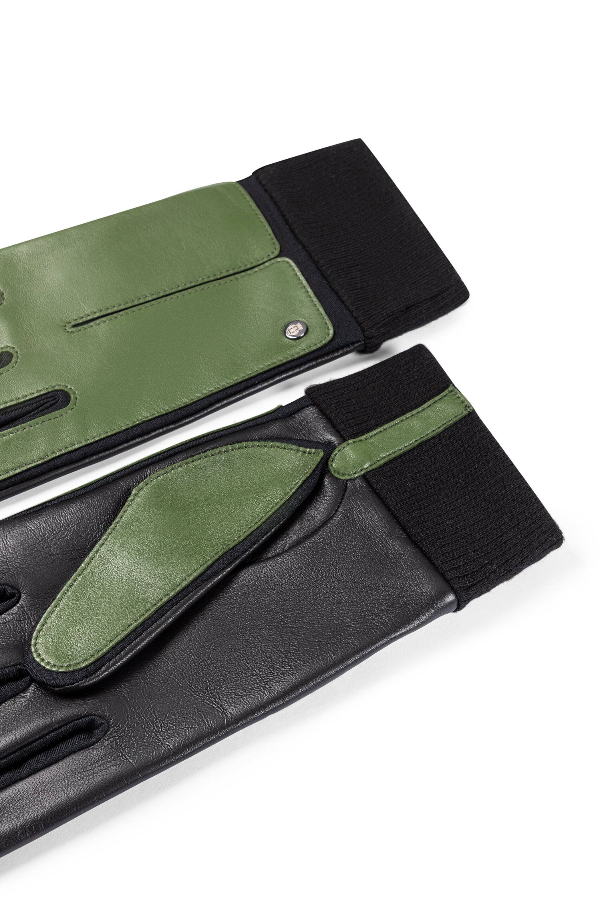 Roeckl Full Finger Gloves 'KOPENHAGEN TOUCH' in Green