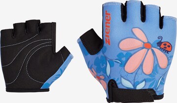 ZIENER Athletic Gloves 'CLOSI' in Blue