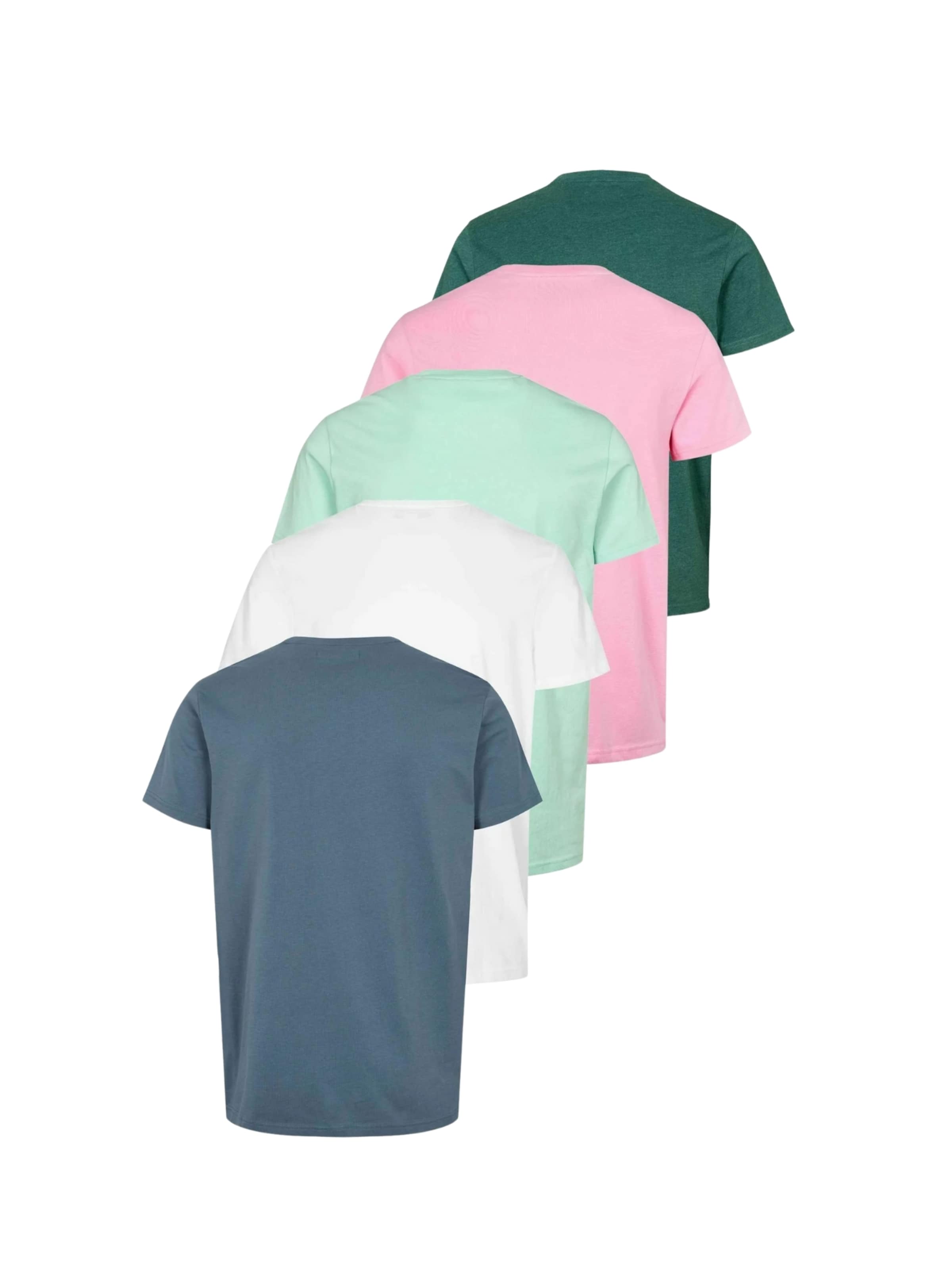 U.S. POLO ASSN. Regular Fit Skjorte ' Arjun 5-pack ' i blandingsfarvet