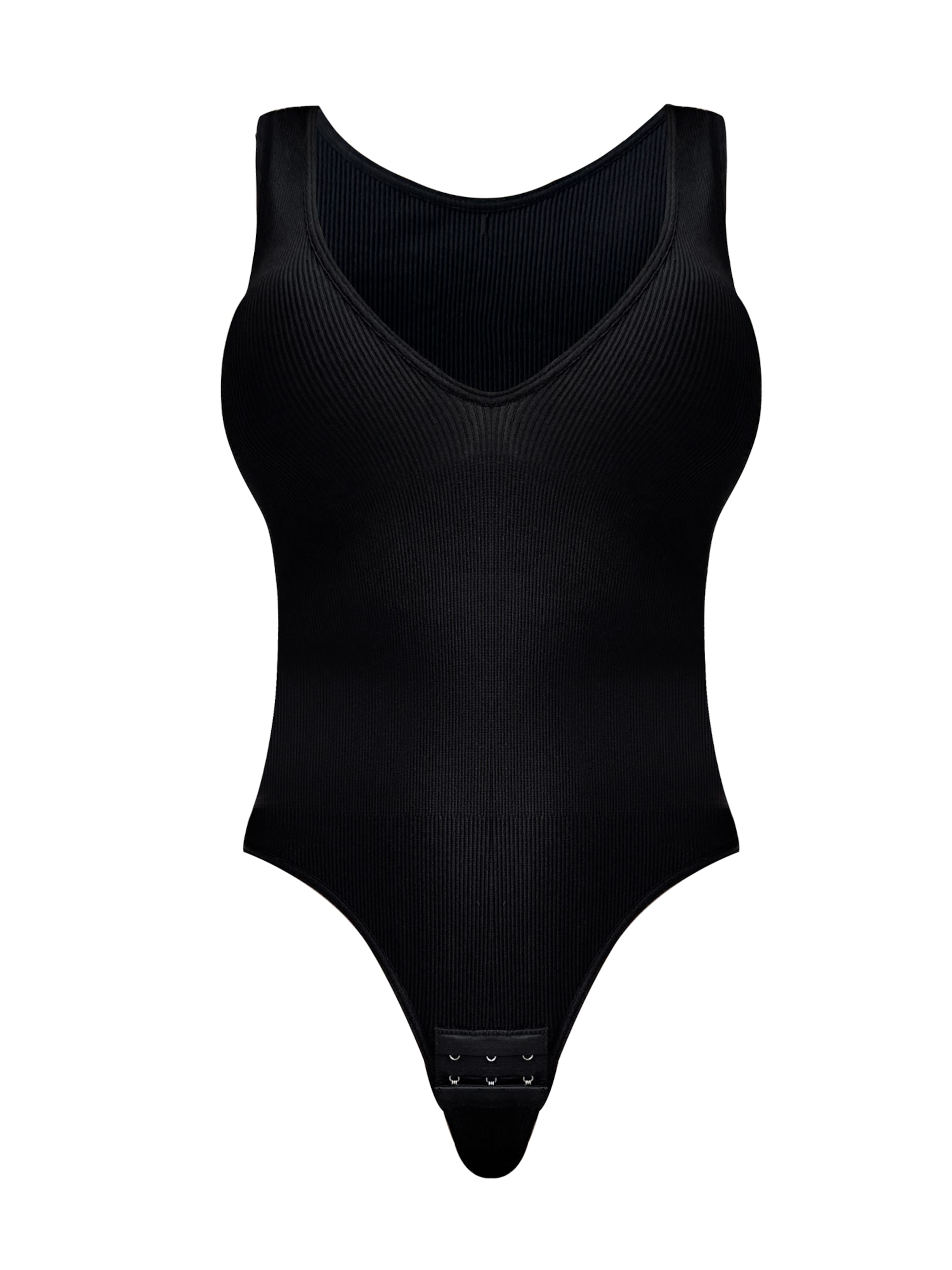 MEETWEE Shapingbody in Zwart: voorkant