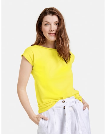 T-shirt TAIFUN en jaune