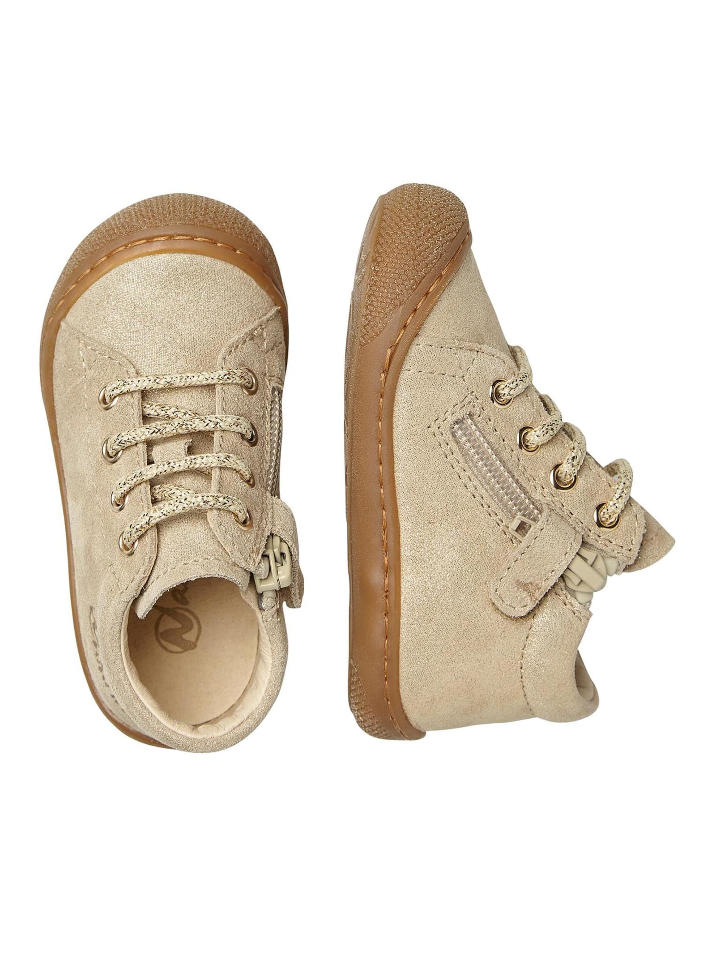 NATURINO Trainers 'COCOON ZIP' in Beige