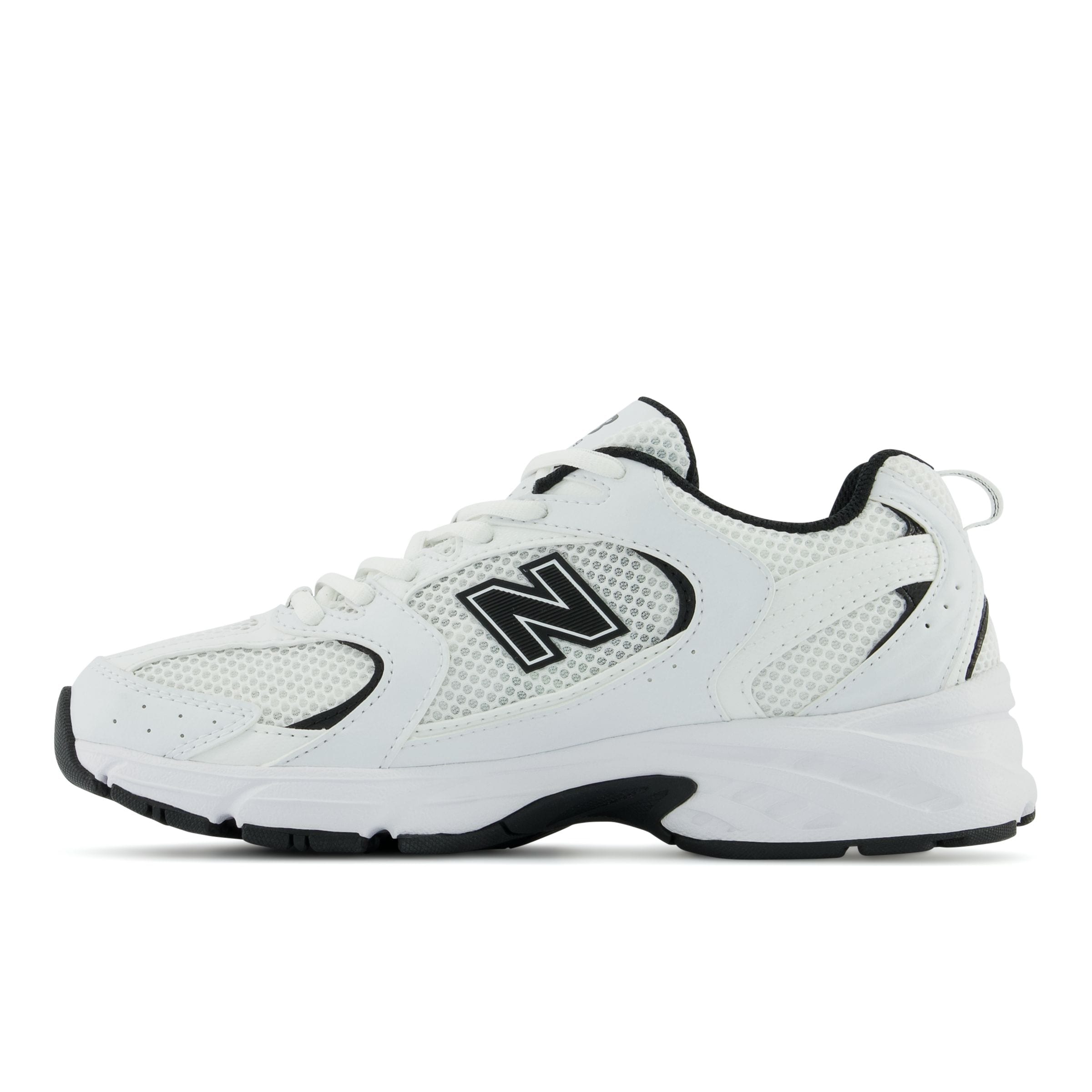 Baskets basses '530' new balance en blanc : devant