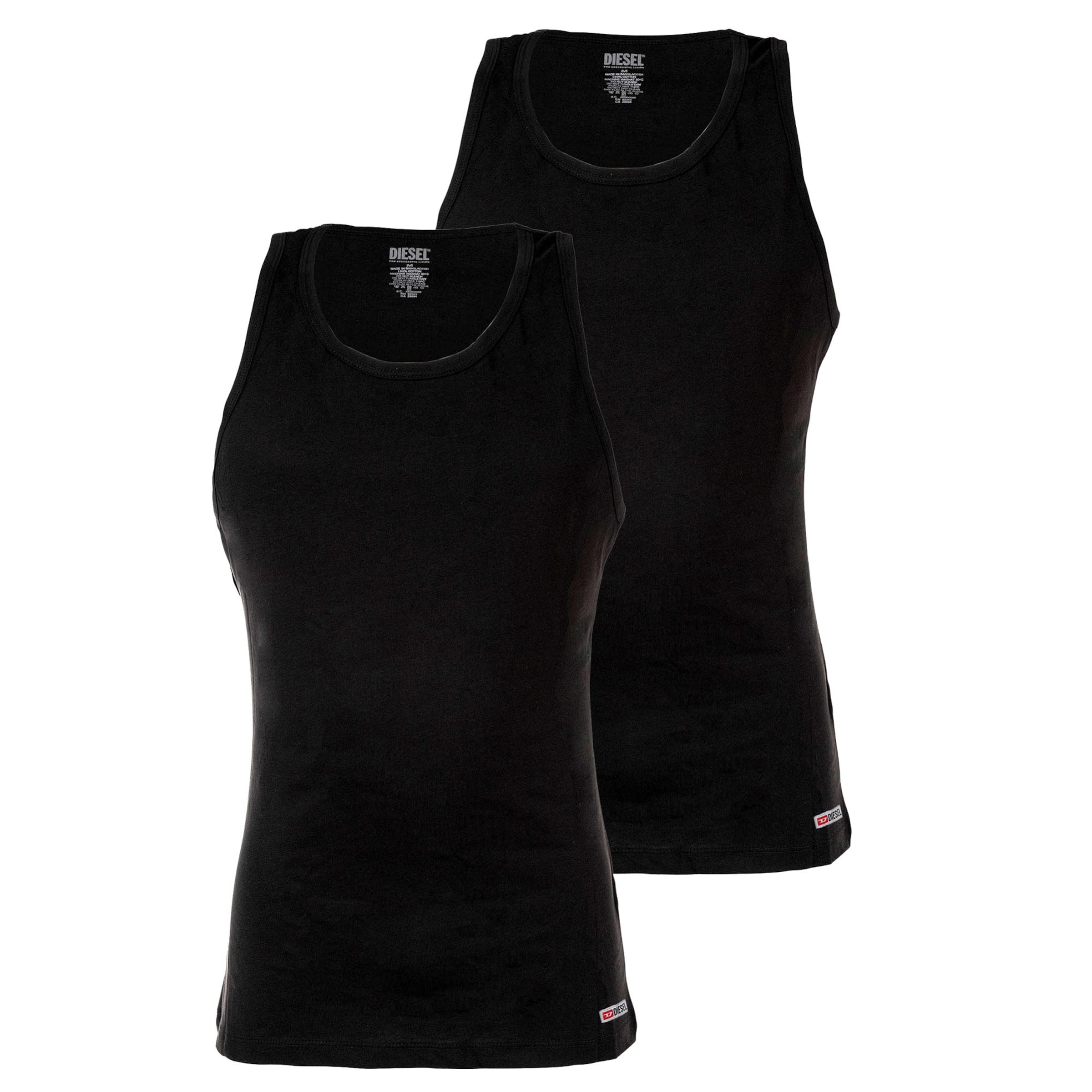 DIESEL Undershirt in Black: front