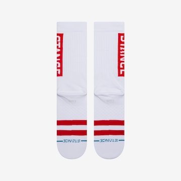 Stance - Calcetines deportivos en blanco