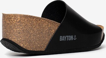 Bayton - Sapato aberto 'Fuerte' em preto