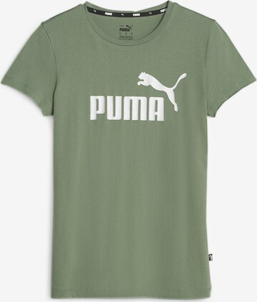 PUMA Funktionsshirt 'Essentials+' in Grün: predná strana