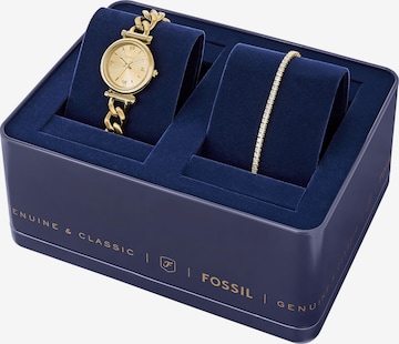 FOSSIL Analógové hodinky 'CARLIE' - Zlatá: predná strana