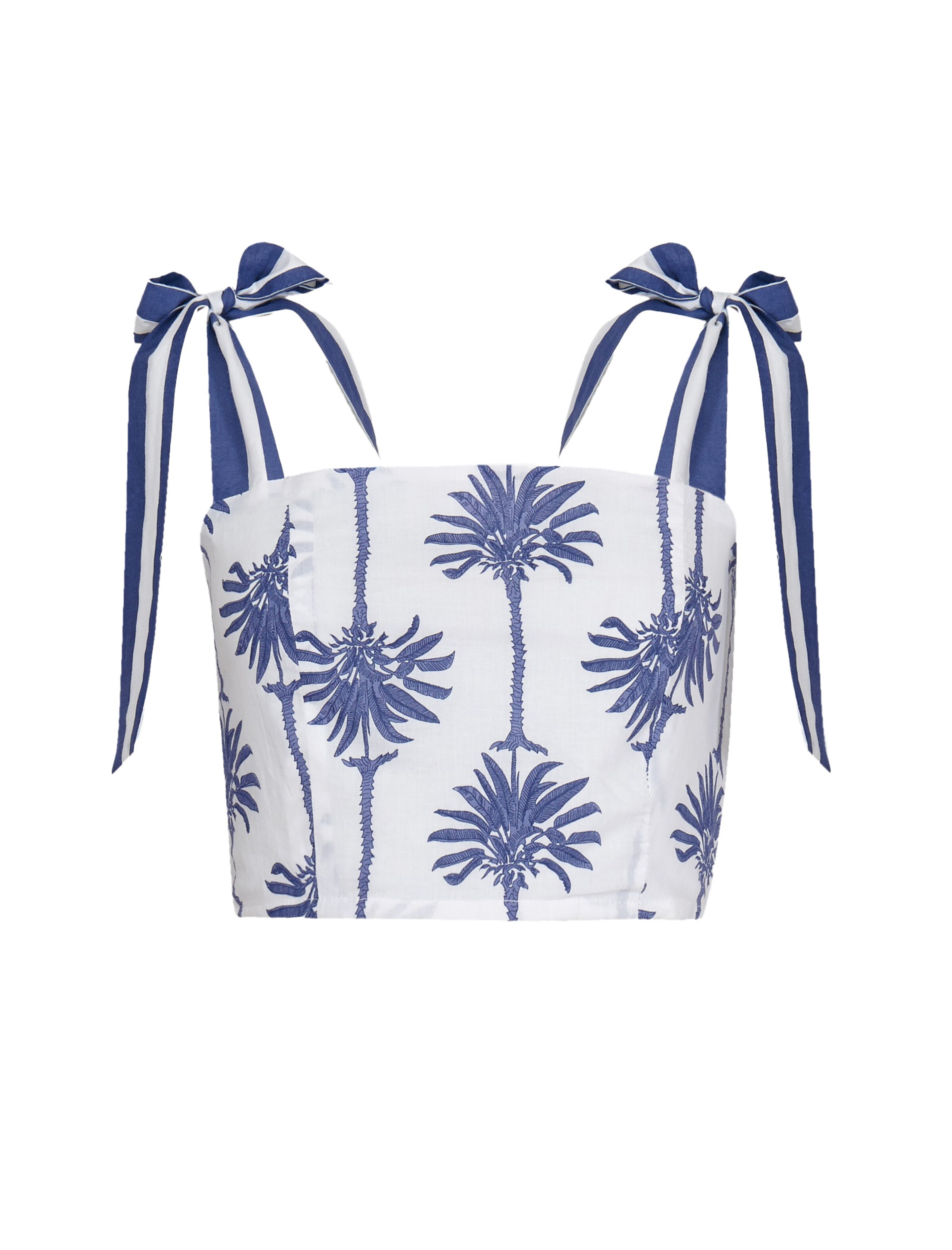 South Beach Top in White: front