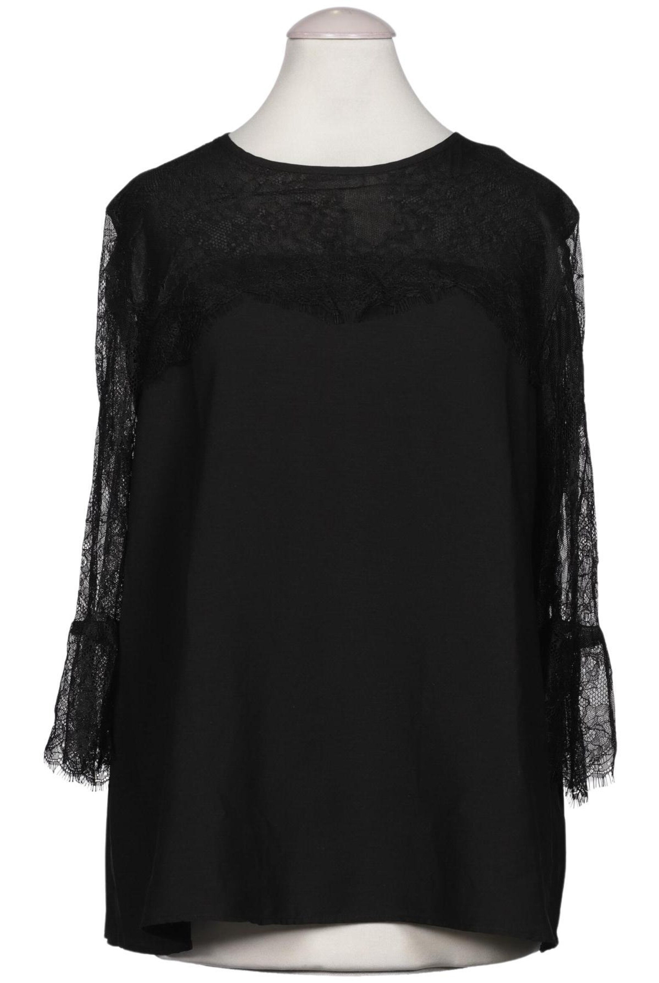 HALLHUBER Bluse M in Schwarz: Vorderseite