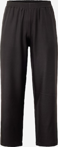 Wide Leg Pantalon 'New Thea' ONLY Carmakoma en noir : devant