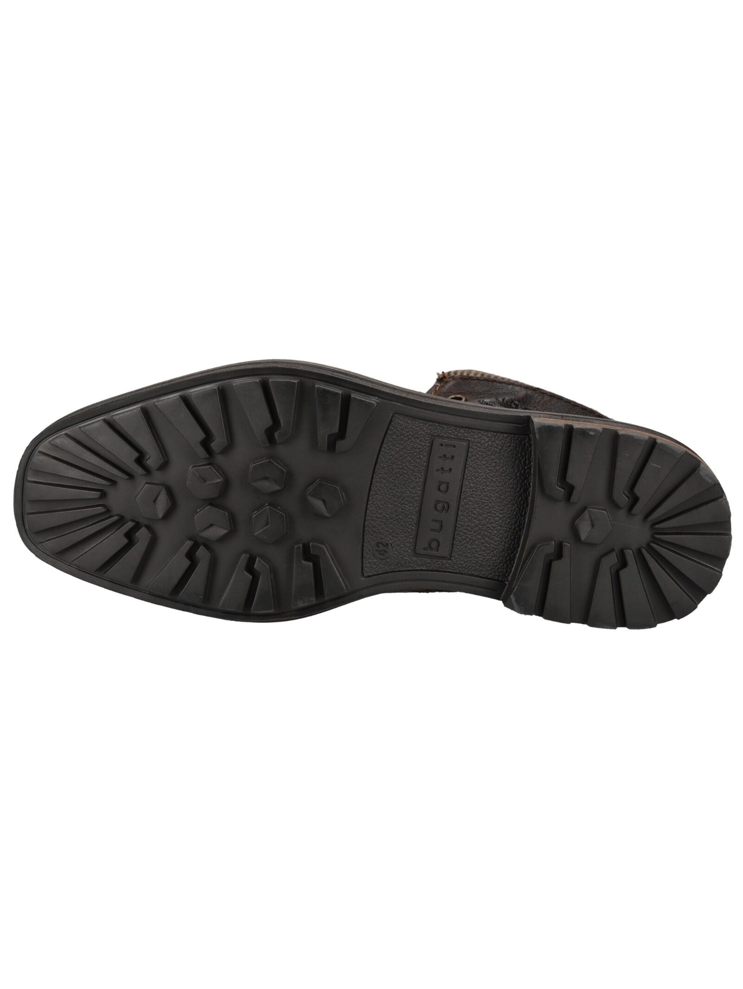 Bottines à lacets bugatti en marron