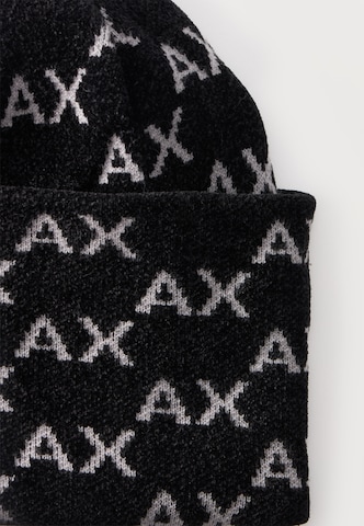 ARMANI EXCHANGE Mütze in Schwarz